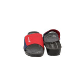 Aerowalk Women Slippers #0440 - RED & BLUE