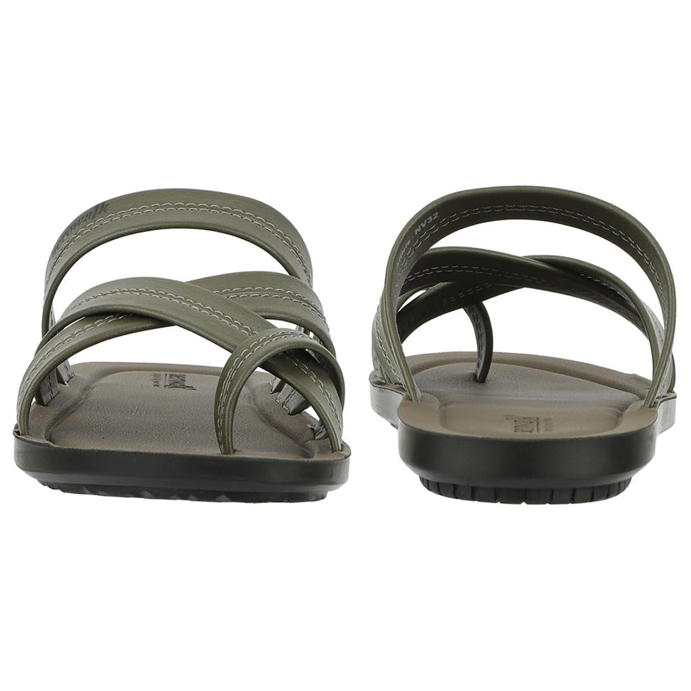 Aerowalk Men Slipper #NV32 - OLIVE GREEN