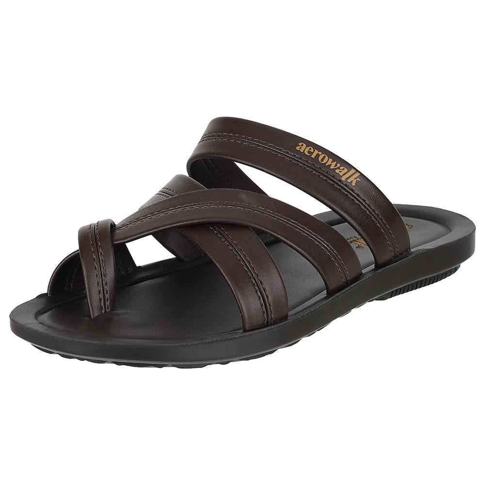 Aerowalk Men Slipper #NV32 - BROWN