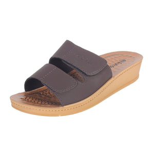 Inblu Women Wedges #WO06 - BROWN