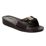 Chips Women Brown Slide Design Sandal (0720_BROWN)