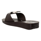 Chips Women Brown Slide Design Sandal (0720_BROWN)