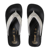 Aerowalk Women Grey V-Shape Sandal with Textured Upper (0809_GREY)