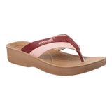 Inblu Women Maroon and Pink Flip-Flop (08BF_MAROON+PINK)