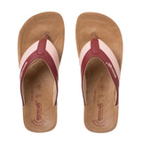 Inblu Women Maroon and Pink Flip-Flop (08BF_MAROON+PINK)