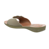 Aerowalk Women Green Mule Flat Sandal (1120_O.GREEN)