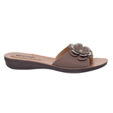 Aerowalk Women Smoke Mule Flat Sandal (1120_SMOKE)