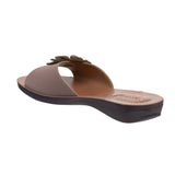Aerowalk Women Smoke Mule Flat Sandal (1120_SMOKE)