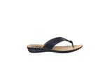 Aerowalk Women Blue T-Strap Flat Sandal (11D3_S.BLUE)