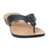 Aerowalk Women Blue T-Strap Flat Sandal (11D3_S.BLUE)