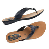 Aerowalk Women Blue T-Strap Flat Sandal (11D3_S.BLUE)