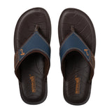 Aerowalk Men Blue Thong Style Sandal with Textured Upper (6341_BLUE)