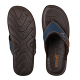 Aerowalk Men Blue Thong Style Sandal with Textured Upper (6341_BLUE)