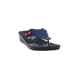 Inblu Women Slipper #91J3 - BLUE & RED