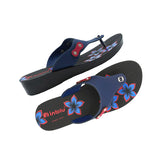 Inblu Women Slipper #91J3 - BLUE & RED