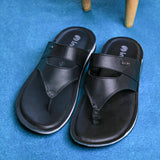 Inblu Men Black V-Shape Sandal (9741_BLACK)