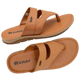 Inblu Men Tan V-Shape Sandal (9741_TAN)