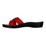 Aerowalk Women Slipper #0419 - RED