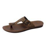 Aerowalk Men Slippers #9614 - BROWN