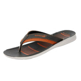 Aerowalk Men Slippers #HR29 - BLACK & TAN