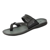 Aerowalk Men Slippers #HR58 - BLACK