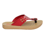 Aerowalk Women Slipper #MZD7 -  RED