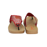 Aerowalk Women Slipper #MZD7 -  RED