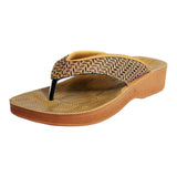 Aerowalk Women Slipper #20EO - BEIGE