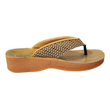 Aerowalk Women Slipper #20EO - BEIGE
