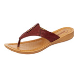 Aerowalk Women Slipper #BI85 - MAROON