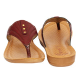 Aerowalk Women Slipper #BI85 - MAROON