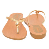 Aerowalk Women Slippers #CN17 - GOLD