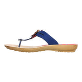 Aerowalk Women Slipper #CO54 - BLUE & RED