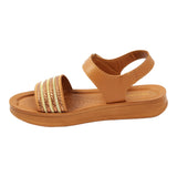 Aerowalk Women Sandal #DI83 - TAN