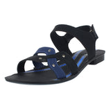 Aerowalk Women Sandal #MTA4 - BLACK & BLUE