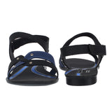 Aerowalk Women Sandal #MTA4 - BLACK & BLUE