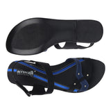 Aerowalk Women Sandal #MTA4 - BLACK & BLUE