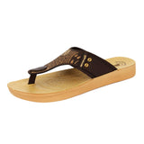Aerowalk Women Slipper #MZD7 -  BROWN