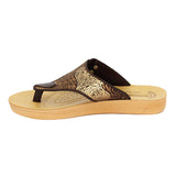 Aerowalk Women Slipper #MZD7 -  BROWN