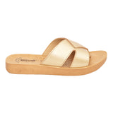 Aerowalk Women Slipper #MZL7 - GOLD