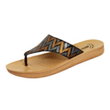 Aerowalk Women Slippers #MZS2 - BLACK