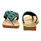 Aerowalk Women Slipper #MZT4 - SEA GREEN