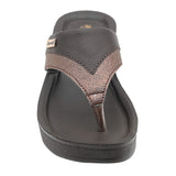 Aerowalk Women Copper Thong Style Sandal with Metallic Finish Upper (AT43_COPPER)