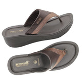 Aerowalk Women Copper Thong Style Sandal with Metallic Finish Upper (AT43_COPPER)
