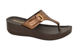 Aerowalk Women's Slip-On Slipper ATS4(ATS4_COPPER)