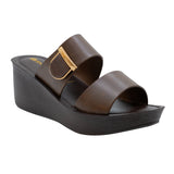 Aerowalk TAN Slipper with slip-on for female (AX22_TAN)