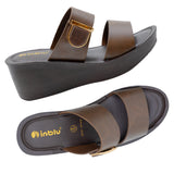 Aerowalk TAN Slipper with slip-on for female (AX22_TAN)