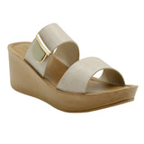 Aerowalk TAN Slipper with slip-on for female (AX22_TAN)