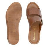 Aerowalk TAN Slipper with slip-on for female (AX22_TAN)