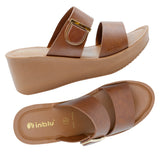 Aerowalk TAN Slipper with slip-on for female (AX22_TAN)